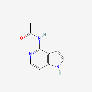 molecular formula C9H9N3O B8612961 N-(1H-pyrrolo[3,2-c]pyridin-4-yl)acetamide 