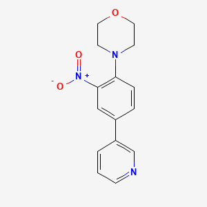 4-(2-Nitro-4-(pyridin-3-yl)phenyl)morpholine