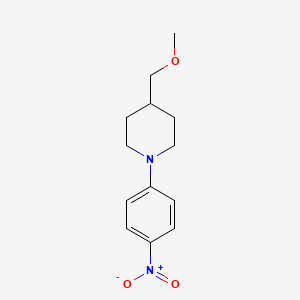 4-(Methoxymethyl)-1-(4-nitrophenyl)piperidine