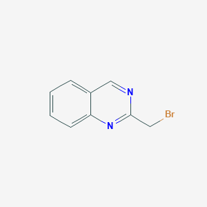 molecular formula C9H7BrN2 B8613160 2-(1-Bromomethyl)quinazoline 