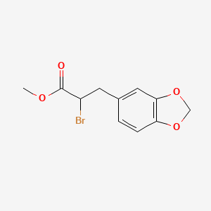 Methyl 2-bromo-3-(3,4methylenedioxyphenyl)propionate