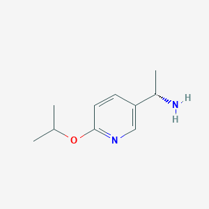 (S)-1-(6-isopropoxy-pyridin-3-yl)-ethylamine