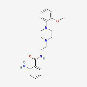 2-Amino-N-{2-[4-(2-methoxyphenyl)piperazin-1-yl]ethyl}benzamide