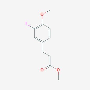 Methyl 3-(3-iodo-4-methoxyphenyl)propanoate
