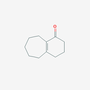 1-oxo-3,4,6,7,8,9-hexahydro-5H-benzocycloheptene