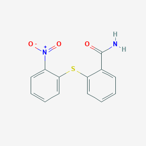 2-(2-Nitrophenylthio)benzamide
