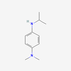 molecular formula C11H18N2 B8613522 N-Isopropyl-N',N'-dimethyl-benzene-1,4-diamine 