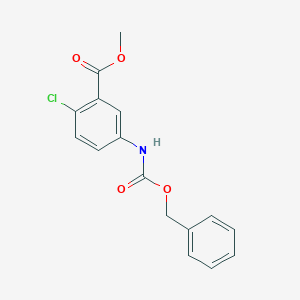 Methyl 2-chloro-5-(benzyloxycarbonylamino)benzoate