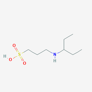 1-Propanesulfonic acid, 3-[(1-ethylpropyl)amino]-