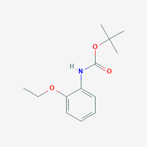 molecular formula C13H19NO3 B8613629 tert-butyl-N-(2-ethoxyphenyl)carbamate 