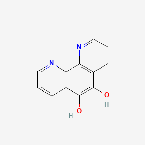 molecular formula C12H8N2O2 B8613696 1,10-Phenanthroline-5,6-diol CAS No. 54258-43-4
