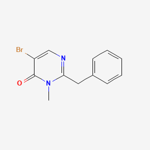2-benzyl-5-bromo-3-methylpyrimidin-4(3H)-one