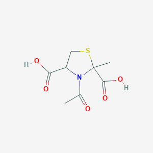 N-acetyl-2-methylthiazolidine-2,4-dicarboxylic acid