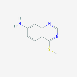 4-(Methylthio)-7-aminoquinazoline