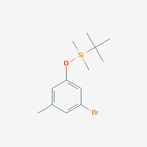 (3-Bromo-5-methylphenoxy)(tert-butyl)dimethylsilane