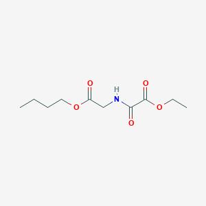 molecular formula C10H17NO5 B8614283 ethyl 2-[(2-butoxy-2-oxoethyl)amino]-2-oxoacetate 