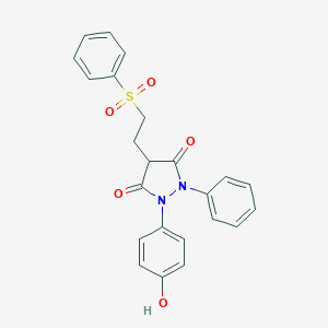 molecular formula C23H20N2O5S B086144 VR6G7RHH26 CAS No. 1107-46-6