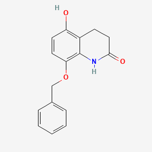 8-(Benzyloxy)-5-hydroxy-3,4-dihydroquinolin-2(1H)-one