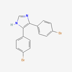 4,5-Bis(4-bromophenyl)-1H-imidazole