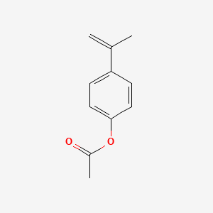 molecular formula C11H12O2 B8614491 Phenol, 4-(1-methylethenyl)-, acetate CAS No. 2759-56-0