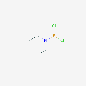 molecular formula C4H10Cl2NP B086145 Diethylphosphoramidous dichloride CAS No. 1069-08-5