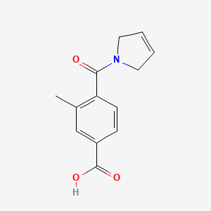 3-Methyl-4-(2,5-dihydropyrrol-1-ylcarbonyl)benzoic acid