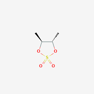 molecular formula C4H8O4S B8614522 (4S,5S)-4,5-dimethyl-1,3,2-dioxathiolane 2,2-dioxide 