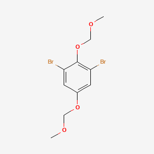 Benzene, 1,3-dibromo-2,5-bis(methoxymethoxy)-
