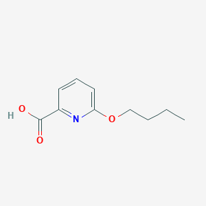molecular formula C10H13NO3 B8614599 6-Butoxy-pyridine-2-carboxylic acid 