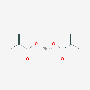 molecular formula C8H10O4Pb B086146 Lead(II) methacrylate CAS No. 1068-61-7