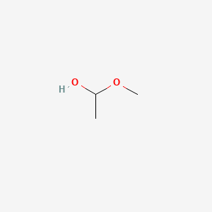 molecular formula C3H8O2 B8614606 1-Methoxyethanol 