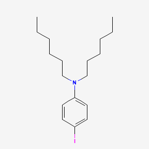 N,N-Dihexyl-4-iodoaniline