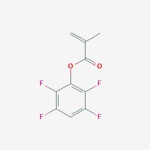 molecular formula C10H6F4O2 B008615 2,3,5,6-四氟苯基 2-甲基丙-2-烯酸酯 CAS No. 101156-31-4