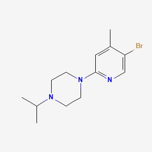 1-(5-Bromo-4-methyl-pyridin-2-yl)-4-isopropyl-piperazine