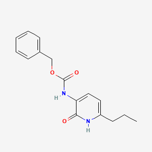 3-Benzyloxycarbonylamino-6-propyl-2-pyridinone