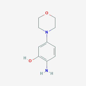 Phenol, 2-amino-5-(4-morpholinyl)-