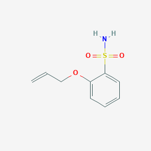 molecular formula C9H11NO3S B8615092 2-[(Prop-2-en-1-yl)oxy]benzene-1-sulfonamide CAS No. 82020-67-5