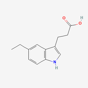 3-(5-Ethyl-1H-indol-3-yl)-propionic acid