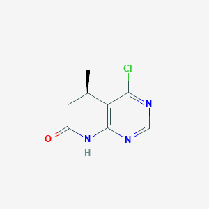(R)-4-chloro-5-methyl-5,6-dihydropyrido[2,3-d]pyrimidin-7(8H)-one