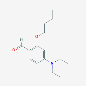 2-Butoxy-4-(diethylamino)benzaldehyde