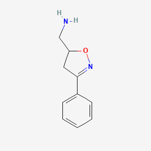 5-Aminomethyl-3-phenyl-2-isoxazoline