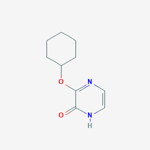 3-(cyclohexyloxy)-2(1H)-pyrazinone
