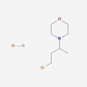 (1-Methyl-3-bromopropyl)-morpholine hydrobromide