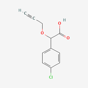 (4-Chloro-phenyl)-prop-2-ynyloxy-acetic acid