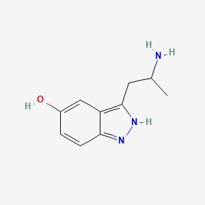 3-(2-aminopropyl)-1H-indazol-5-ol
