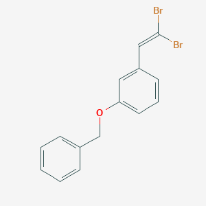 1-(Benzyloxy)-3-(2,2-dibromoethenyl)benzene