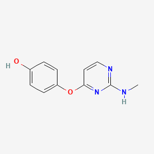 4-(2-Methylamino-pyrimidin-4-yloxy)-phenol