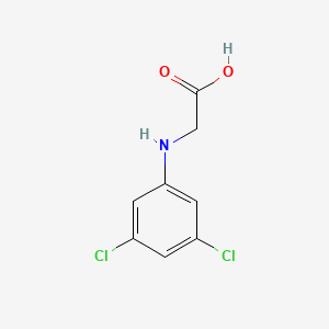 molecular formula C8H7Cl2NO2 B8616200 (3,5-Dichlorophenyl)glycine 