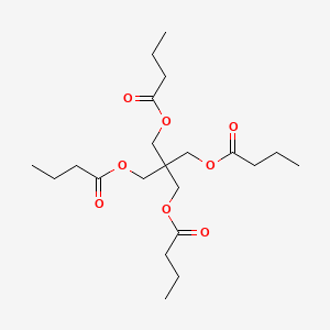 molecular formula C21H36O8 B8616264 pentaerythritol tetrabutyrate CAS No. 7299-98-1