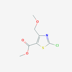Methyl 2-chloro-4-(methoxymethyl)-1,3-thiazole-5-carboxylate
